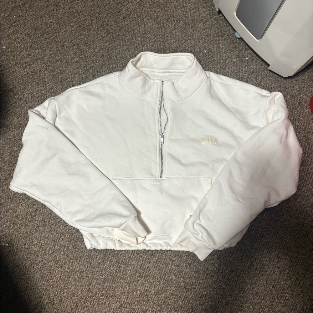 Set Active Blanc Half Zip